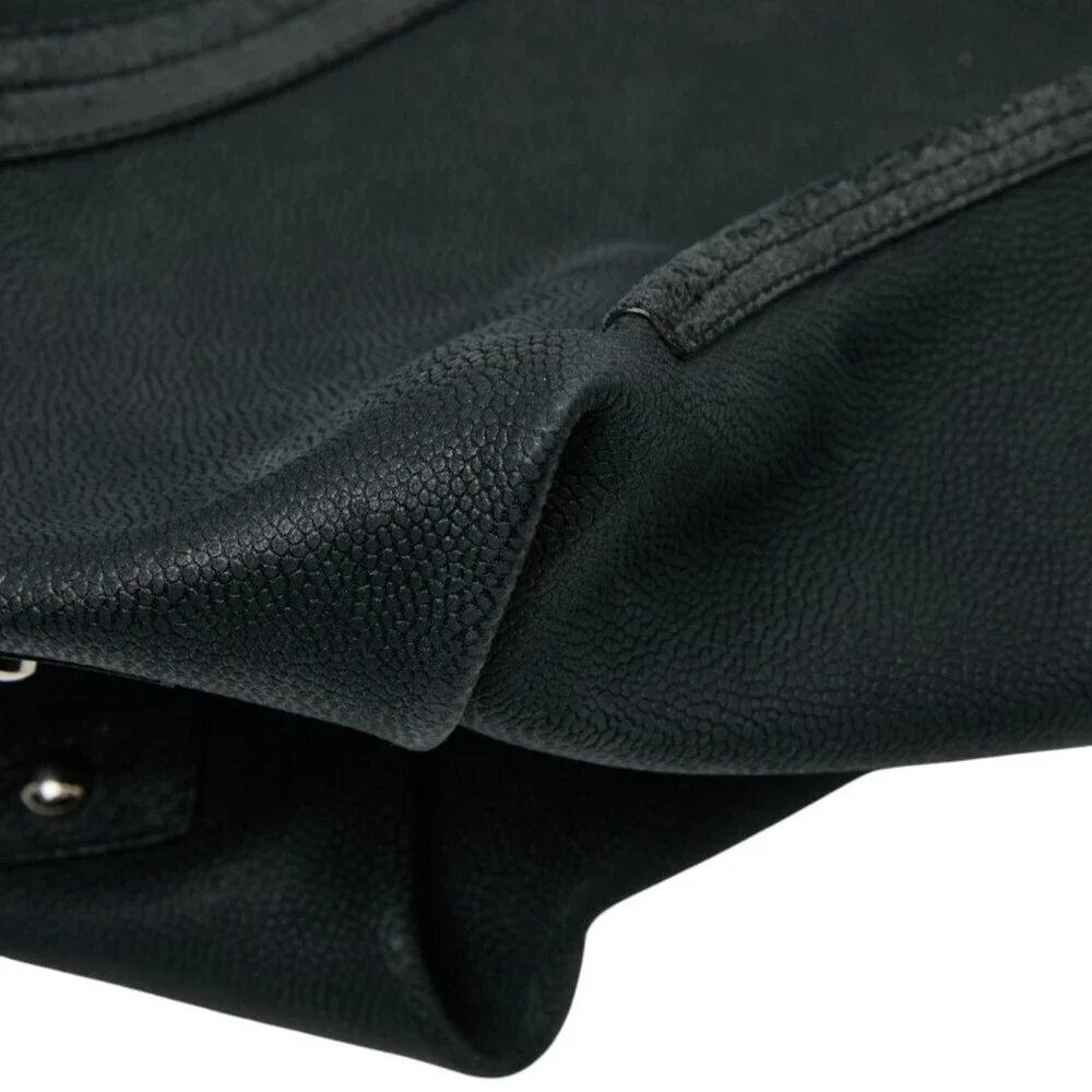 CHANEL Black Caviar Leather Tote Bag